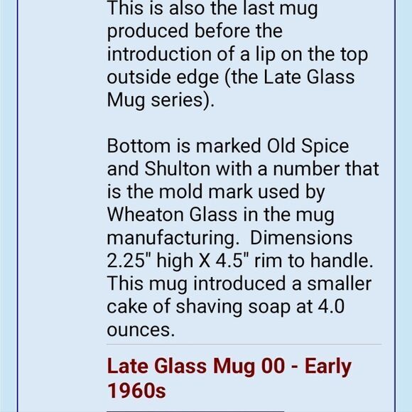 Vintage Old Spice Shaving Mug and Talcum Powder with Vintage Badger Brush - Picture 11 of 12